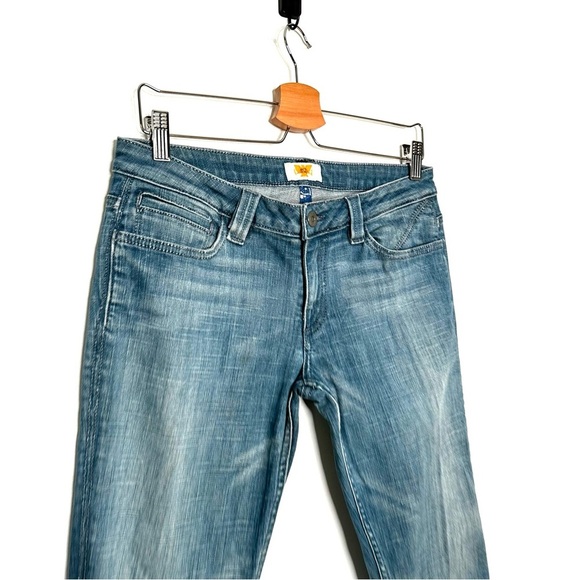 Antik Denim | Distressed Back Pocket Embroidered Jeans - Picture 2 of 6